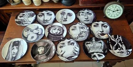 Lina Cavalieri Wall Decorative Plates