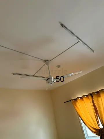 Ceiling fan - 3 blade, used in good condition