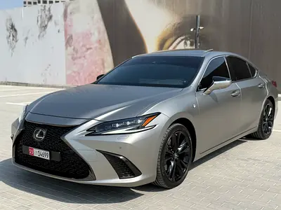 Lexus ES 350 F-SPORT GCC Al futaim warranty and service contract original paint