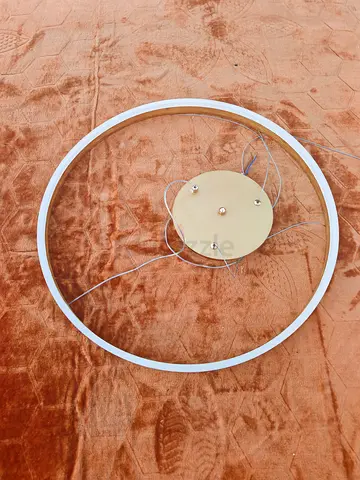 Round LED Ceiling Light Ring - Slim Modern Fixture