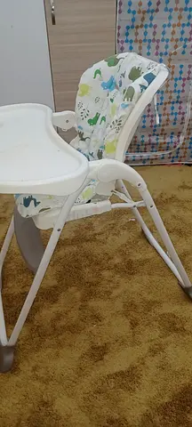 Foldable baby high chair, gently used