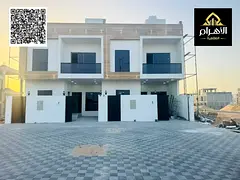 Ready to move in, on the main street, two-story townhouse villa with a roof, including registration,