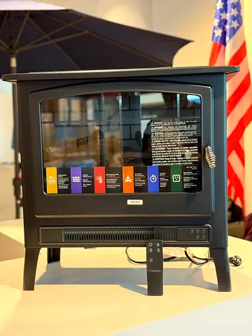 Infrared Electric Fireplace Stove Heater