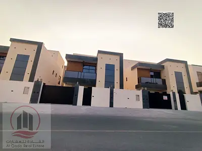 فيلا للبيع شامل رسوم التسجيل بعجمان الحليو 6غرف ماستر وروف ومجلس وصالة و غرفة خادمة تملك حر لجميع الجنسيات وإمكانية التمويل البنكي