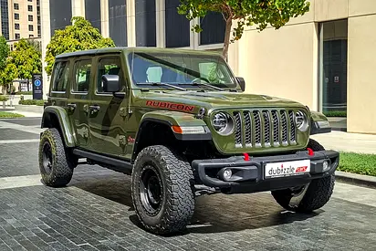 AED 2431/month | 2022 Jeep Wrangler Unlimited Rubicon | GCC Specs | Ref#502682