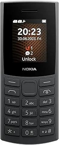 Nokia 105 4G Dual SIM Classic Keypad Phone - Long Battery Life Basic Mobile Phone