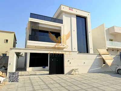 فيلا فاخرة حديثة للبيع في الياسمين، عجمان | 5 غرف نوم رئيسية | مجهزة بالكامل | جاهز للسكن مع الماء والكهرباء