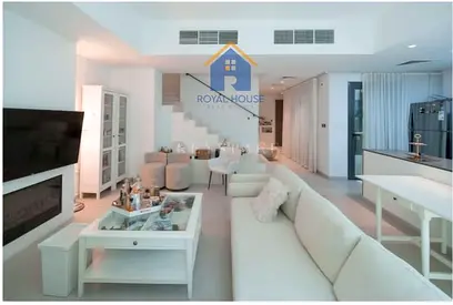 Upgraded Corner 3-Bedroom Semi-Detached Villa with Private Pool for Sale in Aljada Sarab 1 | AED 3,450,000