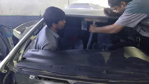 Exident car repair