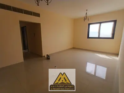 Two-bedroom apartment with living room for annual rent in Al Nuaimiya 1, Ajman. Second occupant, ba