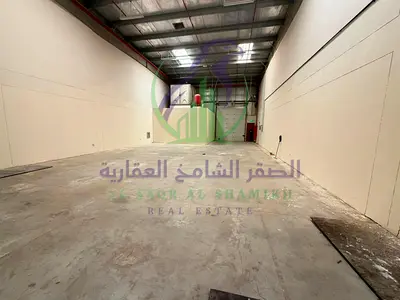 Annual Warehouse for Rent in Industrial Area 18, 1,700 Sqft, with Office and Bathroom, Suitable for Storage, Prime Location on the Main Road