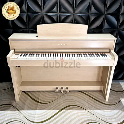 Yamaha Clavinova CLP-535 Digital Piano (White Ash) – Refurbished & Perfect Condition