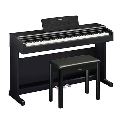 Refurbished Yamaha YDP 144 Black Piano – CFX Concert Grand Sound / 100% Functional