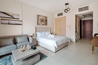 4500 including bills Fully Furnished studio apartment with balcony