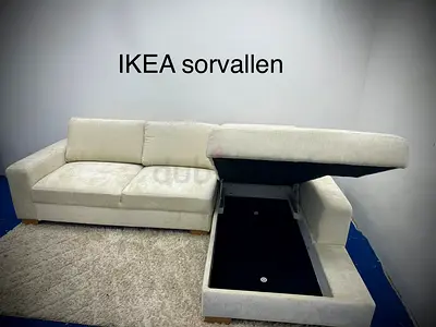 Still brand new IKEA sorvallen lshape sofa