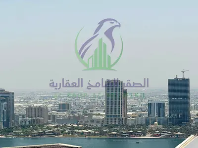 Spacious One Bedroom Apartment for Rent with Sea view Balcony Parking and Maid room in a Prime Location