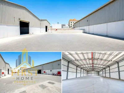 LAHWISH VERY BIG WAREHOUSE JUST 580K VERY BIG AREA INSIDE BOG COURTYATD AREA