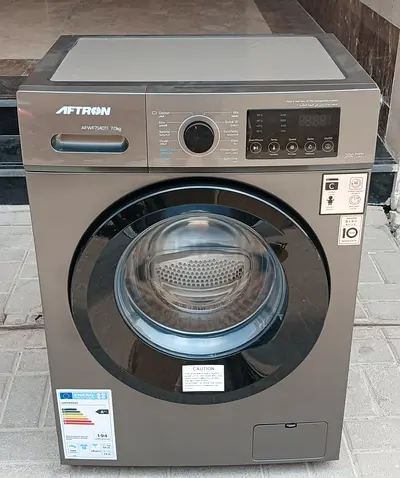 7kg AFTRON frontload washing machine with perfect working condition