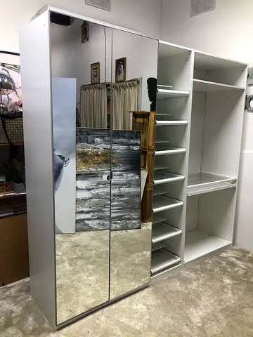 Cabinets Five Door close + open door 250x236 cm