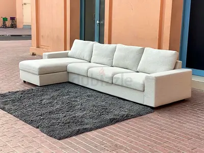 Same like new Condition IKEA Vimle L Shape Sofa Beige with storage
