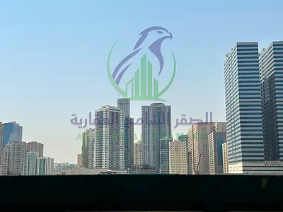One bedroom apartment for annual rent in Al Mamzar Sharjah balcony with open view modern finishes spacious layout prime location close to Dubai exit