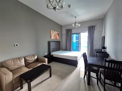Ready to Move Furnished Studio For Rent in Elite Residence
