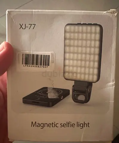 XJ-77 Magnetic LED Selfie Light (Clip-on, Portable)
