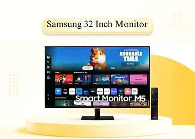 Samsung 32 Inch FHD Smart Monitor with Speakers and Remote | Free Delivery | Warranty