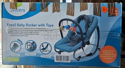 Juniors Fossil Baby Rocker with Toys