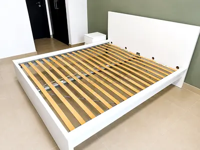 IKEA malm king size bed for sale