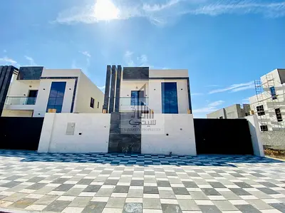 New modern villa for rent with a swimming pool in Ajman | Modern design | AED 120,000