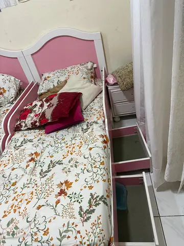 Triple bed set for girls