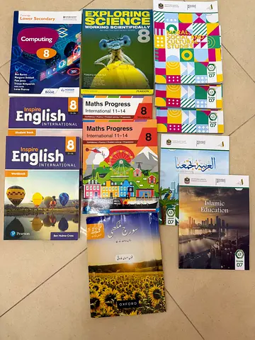 year 8 School books English language private school