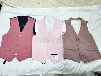 3 Formal Waistcoats / Vests