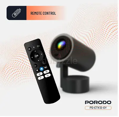 Porodo Portable Full HD Smart Projector