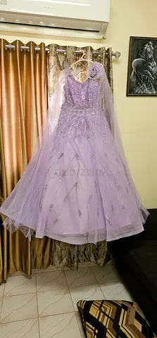 embellished evening Barbie gown / prom dress, size approx M