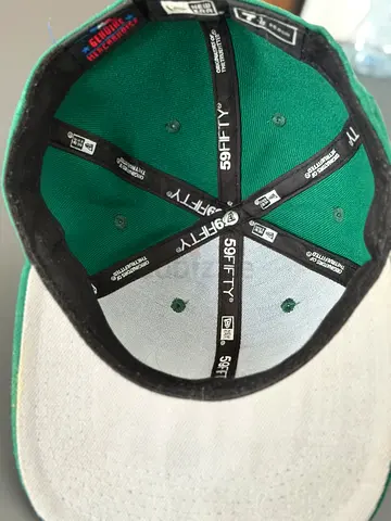 Green New Era 59FIFTY Fitted Cap - Good Used Condition