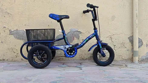 kids Tricycle used like New free delivery High Quality with soft seat size 12 for the age 2 to 4