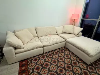 Marina home beige color sofa
