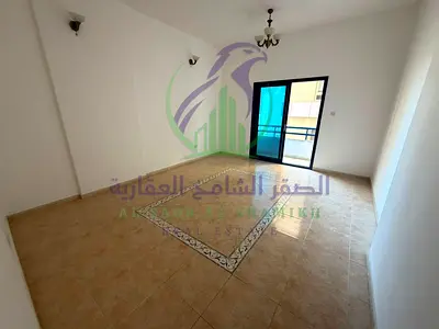 Spacious 2-bedroom apartment in Al Majaz 3 with balcony, laundry room, storage room, 2 bathrooms, owner-paid AC and parking
