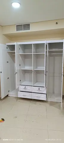 4 door wood wardrobe brand new available