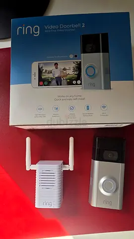 Ring Video Doorbell 2 with Chime - Used, Fully Working