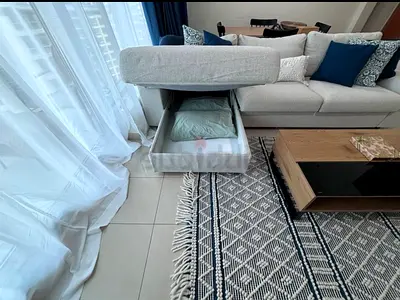 Almost brand new Condition IKEA _ vimle L shape sofa Bed with storage