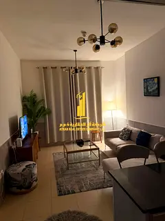Fully furnished one-bedroom apartment ( 2 bathrooms ) with a hall, with balcony, including all servi