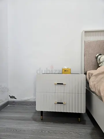 White bedset with mattress