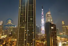 Burj Khalifa View | 2BR Apartment | Burj Al Nujoom | Unfurnished Corner Layout