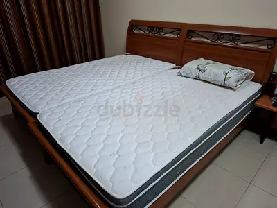 Large Bed with Medicated Mattresses