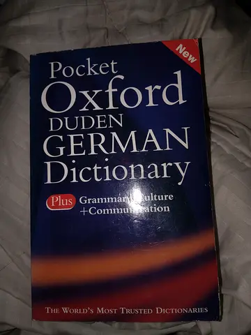 Pocket Oxford Duden German Dictionary (Plus Grammar & Communication)
