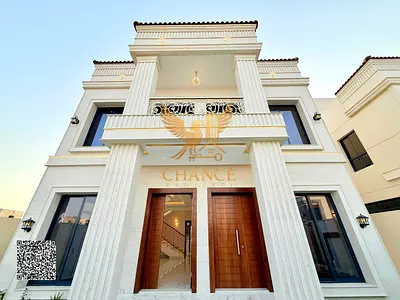 Luxury Villa for Sale in Al Helio 1, Ajman | 5 Master Bedrooms | Rooftop Terrace | Registration Fees Included
