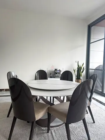 Dining Table with Chairs (6 Pieces)